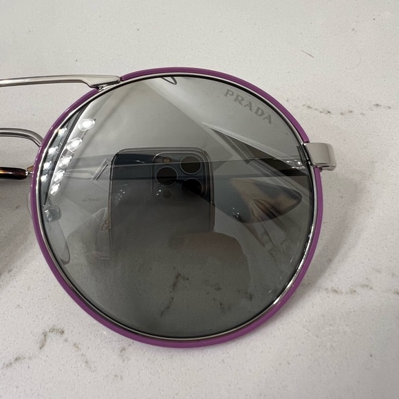 Prada Mirrored Sunglasses - Picture 3 of 6